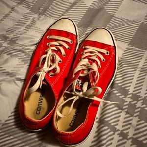 Converse Pink Athletic Shoes with Canvas Upper